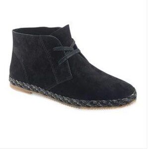 Aertex Addison Black Suede Ankle Boot 8.5